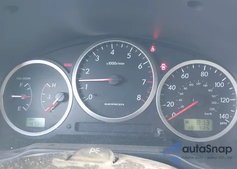 2007 Subaru Impreza Wrx Tr from USA, damaged, VIN JF1GD75697G516972